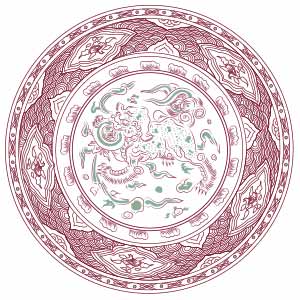 Hoa văn Sư tử ngậm tiền - HVĐV---LS---005_ver_03