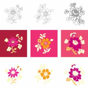 Hoa văn Cúc, mai, mẫu đơn - HVĐV---NGN---AO---098_ver_03
