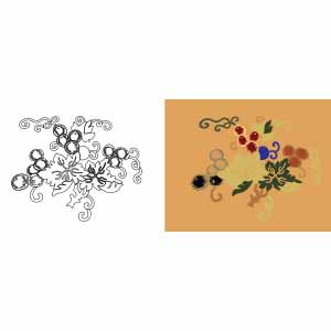 Họa tiết Chùm Nho - HVĐV---NGN---AO---099_ver_02