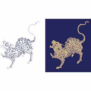 Hổ thêu trên vải - HVĐV---NGN---DO---001_ver_03