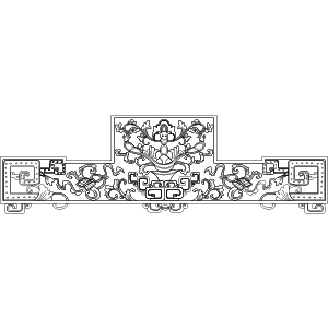 Họa tiết Dây lá, dơi, bát bảo, bàn cờ - HVĐV---NGN---DO---012_ver_02