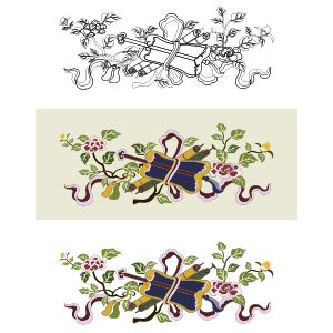 Hoa văn Bát bảo quạt, pháp lam - HVĐV---NGN---KT---007_ver_02