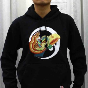 Áo hoodie Phượng hoàng - Đen (Đã Hết Hàng)