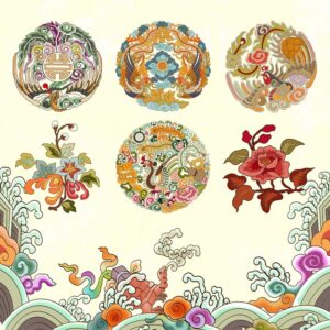 Bộ File PSD hoạ tiết Nhật Bình - Hoa Văn Đại Việt