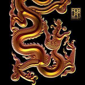 Rồng Lý chùa Phật Tích - golden