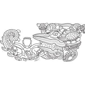 HOA VĂN TIÊN CƯỠI RỒNG