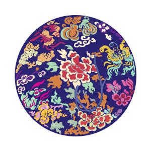 Hoa lá cách điệu