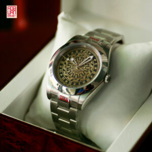 Đồng hồ trống đồng - HV011